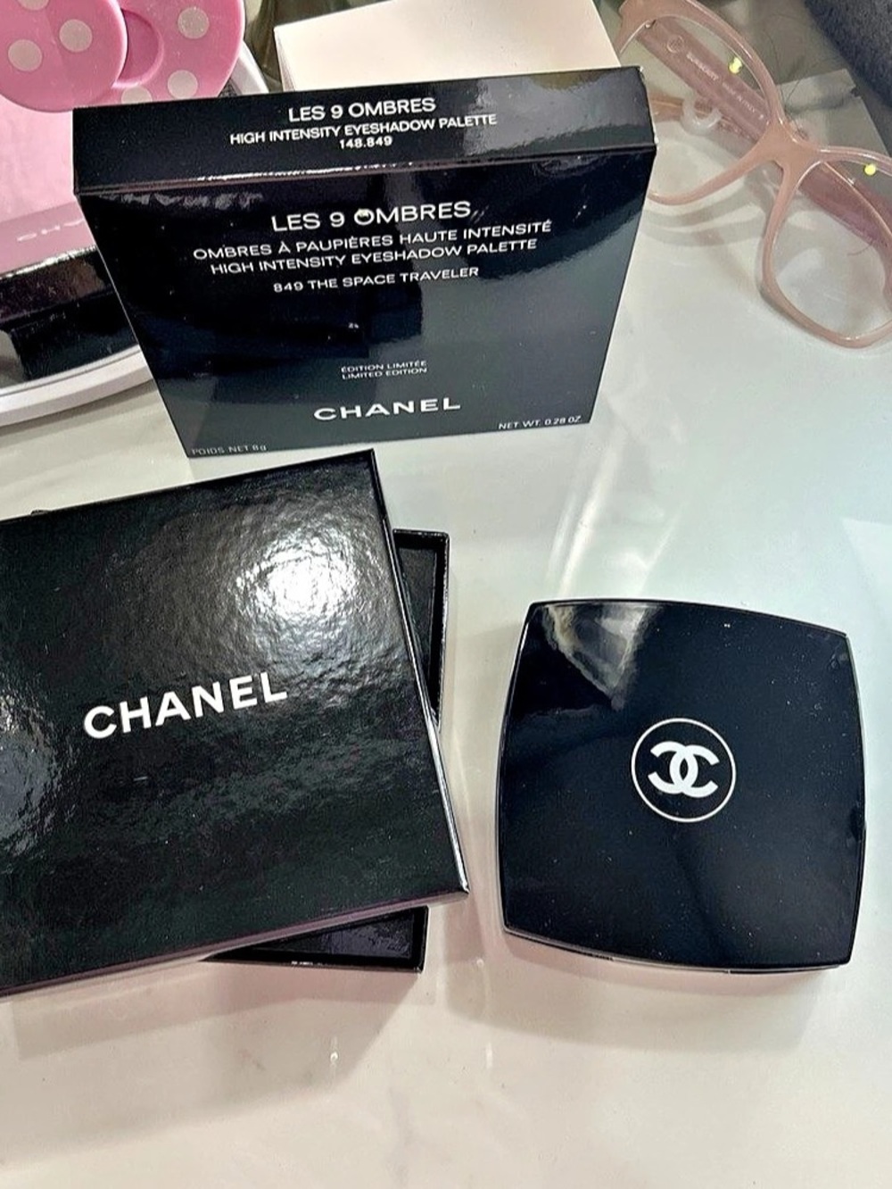 CHANEL Les 9 Ombres Eyeshadow Palette 849 The Space Traveler